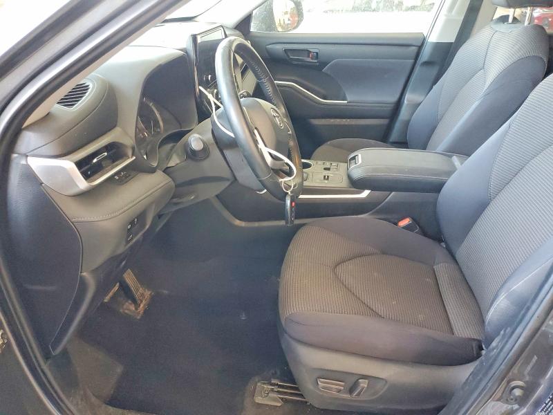 2023 Toyota Highlander VIN 5TDKDRAH8PS020834 COPART salvage auction — FRONT END, Ne - Cert Of Title-Salvage, sold $10,800 on 2026-07-08 (photo 7)