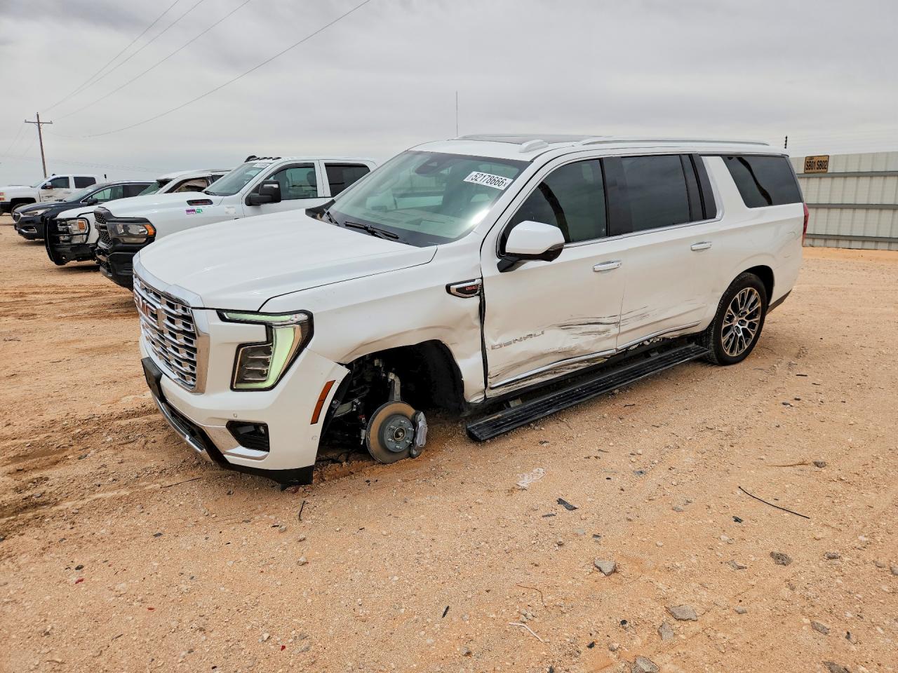 2025 GMC Yukon XL VIN 1GKS2JRL4SR289182 — COPART salvage auction photo