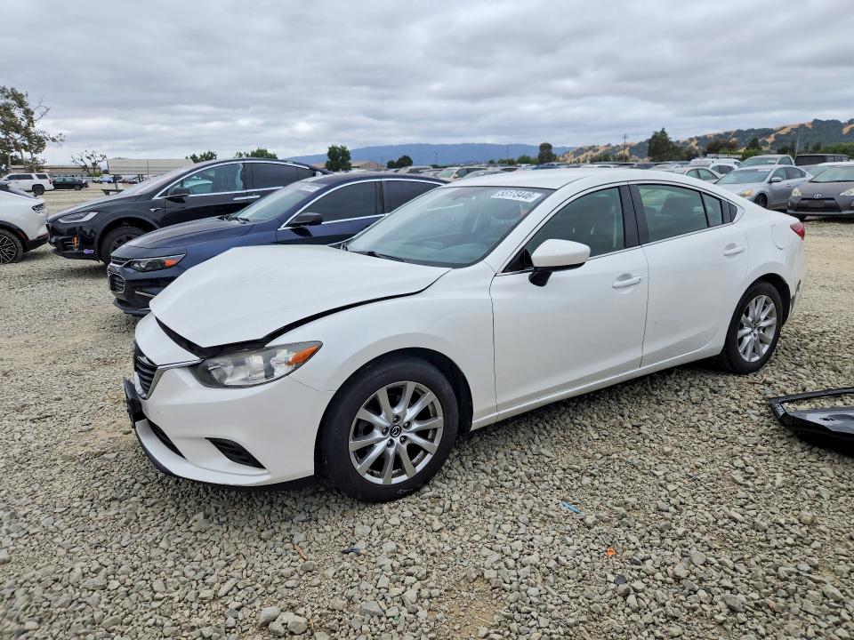 2016 Mazda 6 VIN JM1GJ1U57G1438249 — COPART salvage auction photo