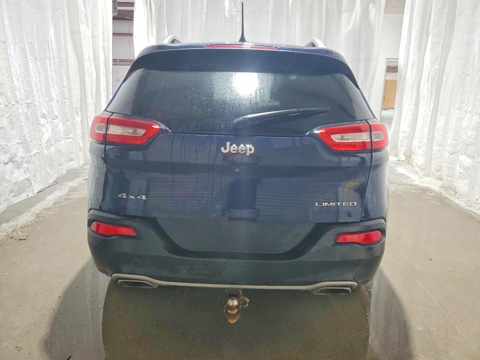 2016 Jeep Cherokee VIN 1C4PJMDS9GW241593 COPART salvage auction — NORMAL WEAR, VA - CERTIFICATE OF TITLE, sold $1,050 on 2026-07-09 (photo 6)