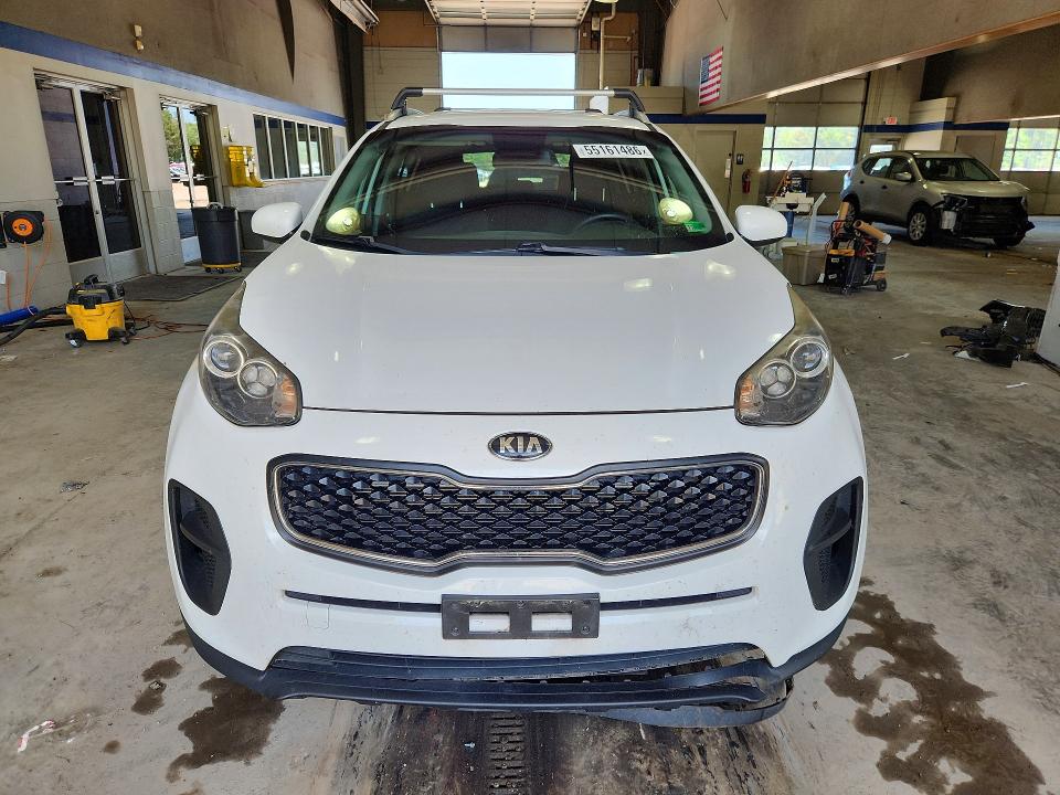2017 Kia Sportage VIN KNDPM3ACXH7101448 COPART salvage auction — FRONT END, Va - Certificate Of Title, sold $2,950 on 2026-07-17 (photo 5)