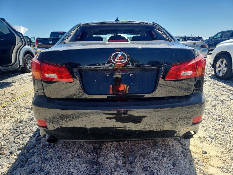 2008 Lexus Is 250 VIN JTHBK262385069608 COPART salvage auction — HAIL, MO - BILL OF SALE - DESTRUCTION, sold $100 on 2026-07-27 (photo 6)