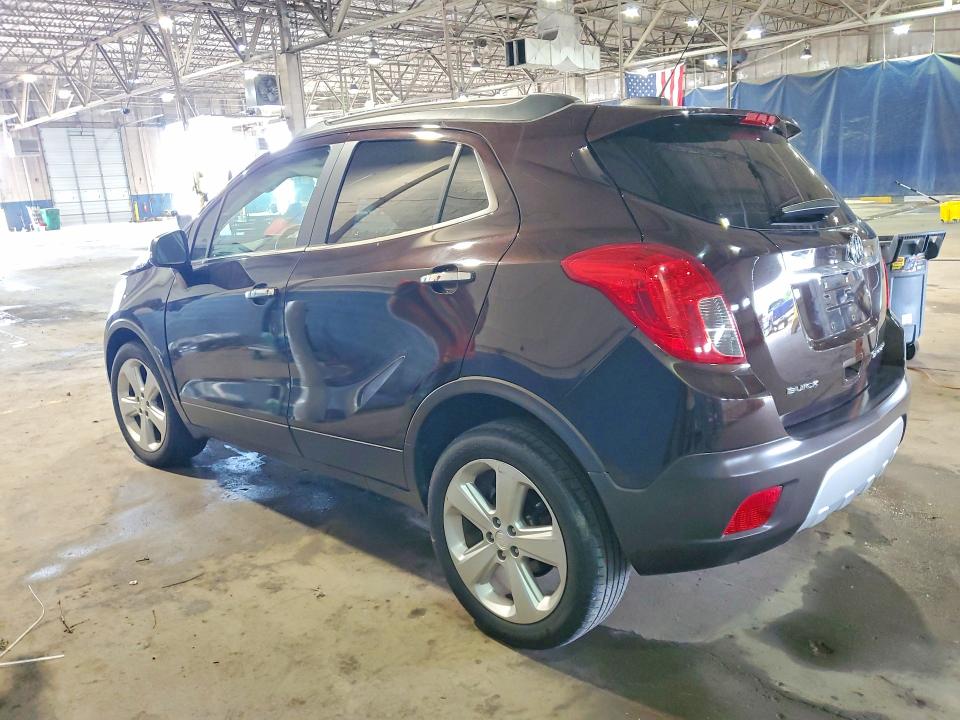 2015 Buick Encore VIN KL4CJASB1FB137308 COPART salvage auction — FRONT END, Mi - Certificate Of Title, sold $500 on 2026-07-10 (photo 2)