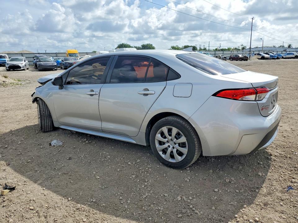 2020 Toyota Corolla VIN JTDEPRAE9LJ061202 COPART salvage auction — FRONT END, Fl - Certificate Of Destruction, sold $1,850 on 2026-07-08 (photo 2)