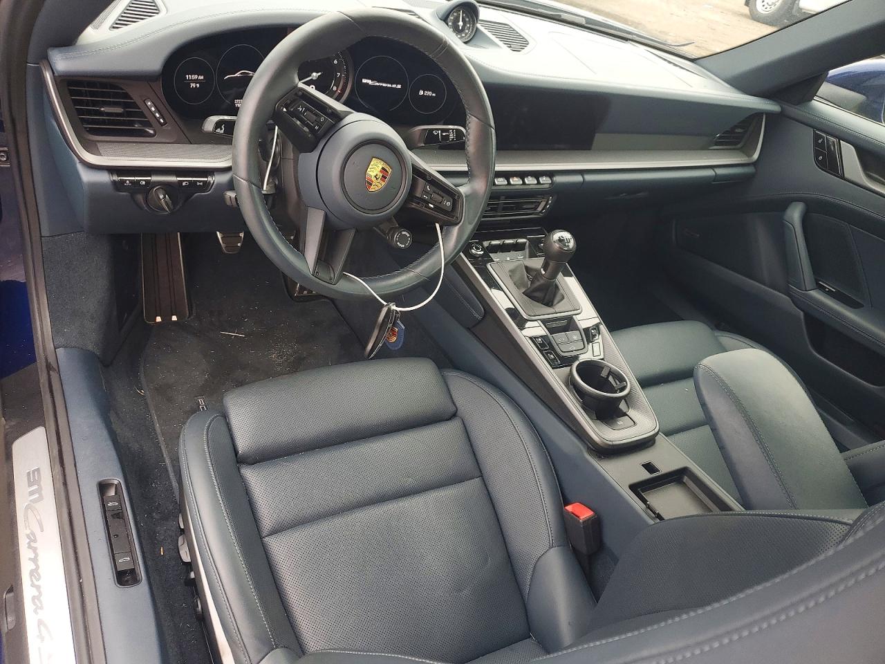 2021 Porsche 911 VIN WP0AB2A94MS221585 COPART salvage auction — Front End, SC - CERT OF TITLE-SALVAGE, sold $57,000 on 2026-07-06 (photo 8)