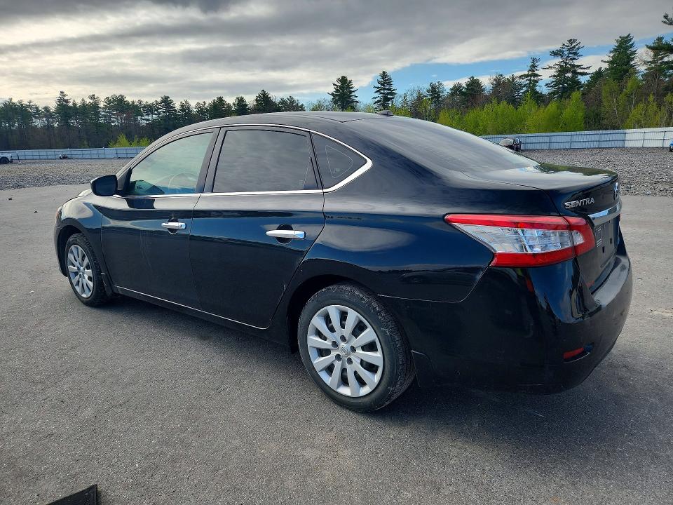 2013 Nissan Sentra VIN 1N4AB7AP0DN903315 COPART salvage auction — SIDE, Me - Cert Of Title-Salvage Collisio, sold $400 on 2026-07-04 (photo 2)