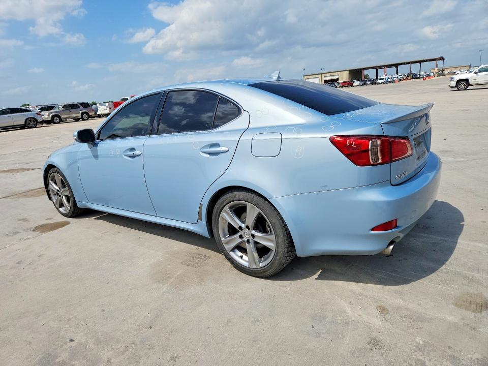 2011 Lexus Is VIN JTHBF5C22B5153758 COPART salvage auction — HAIL, Tx - Certificate Of Title, sold $4,100 on 2026-07-13 (photo 2)