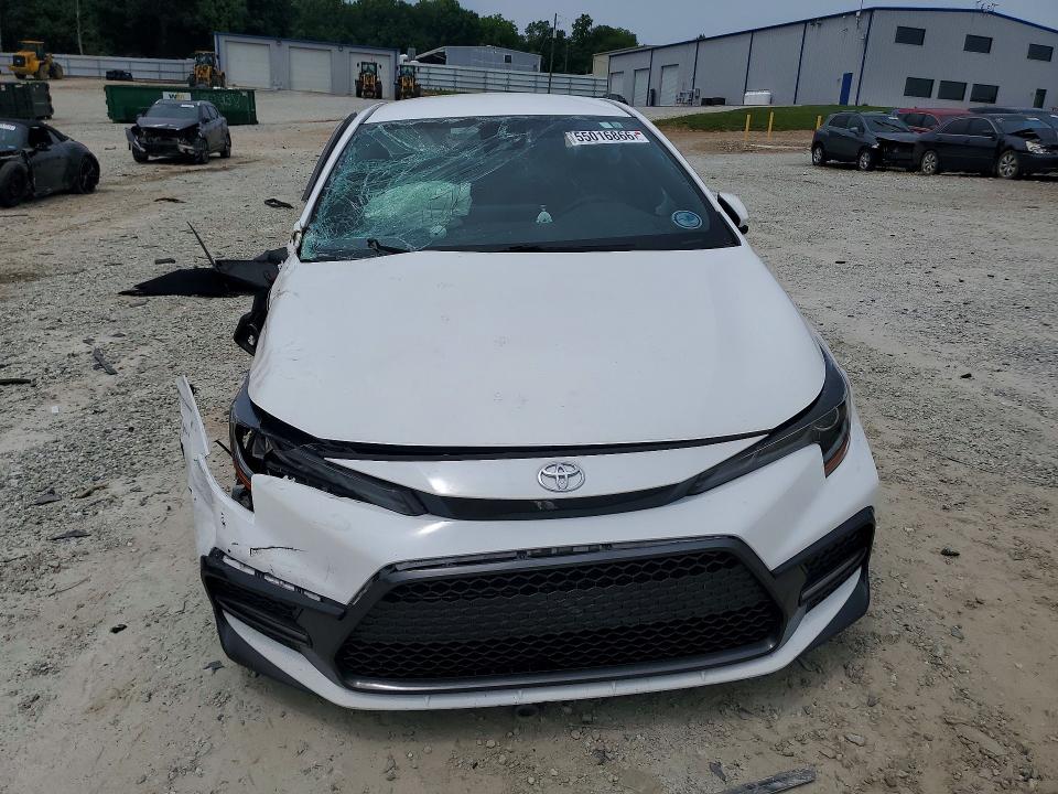 2022 Toyota Corolla VIN 5YFS4MCE7NP111475 COPART salvage auction — FRONT END, Ga - Cert Of Title-Salvage, sold $3,450 on 2026-07-08 (photo 5)