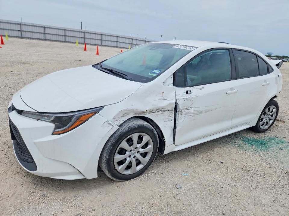 2022 Toyota VIN 5YFEPMAE2NP384296 COPART salvage auction — REAR END, Tx - Salvage Vehicle Title, sold $4,200 on 2026-07-09 (photo 1)