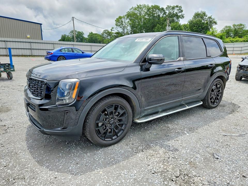 2021 Kia Telluride VIN 5XYP3DHC3MG178741 COPART salvage auction — WATER/FLOOD, Nc - Salvage Certificate Of Title, sold $5,200 on 2026-07-15 (photo 1)