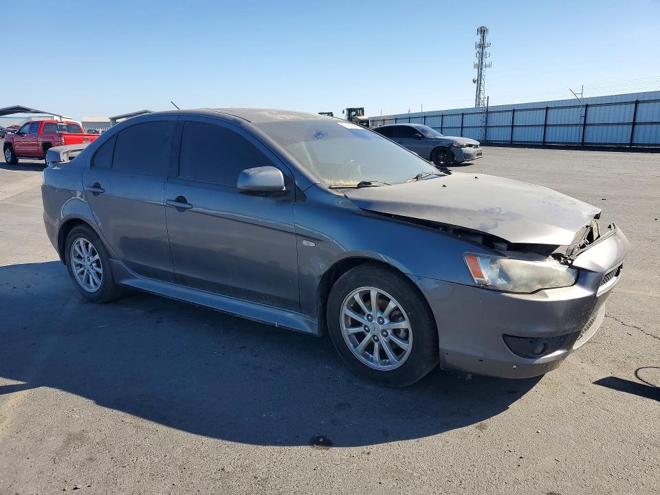 2011 Mitsubishi Lancer VIN JA32U2FU4BU016621 COPART salvage auction — FRONT END, Ca - Salvage Certificate, sold $575 on 2026-07-02 (photo 4)
