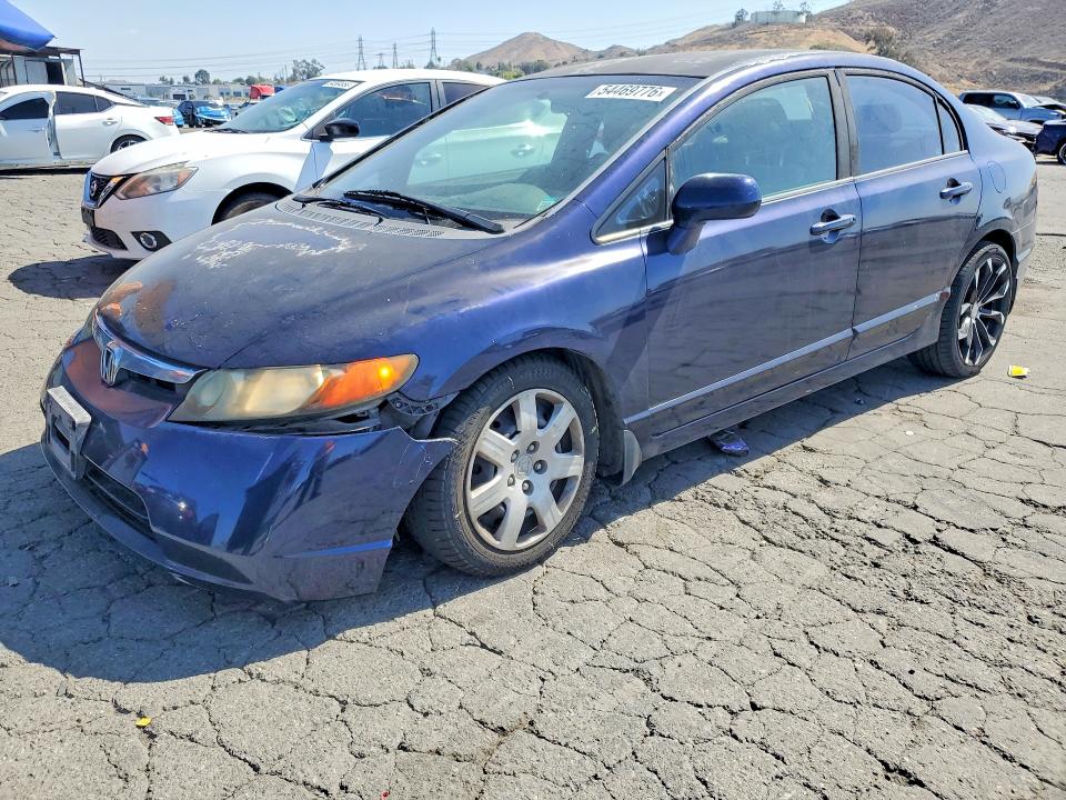 2008 Honda Civic VIN 2HGFA165X8H533966 COPART salvage auction — FRONT END, Ca - App For Dup Clean Or Ac, sold $475 on 2026-07-09 (photo 1)