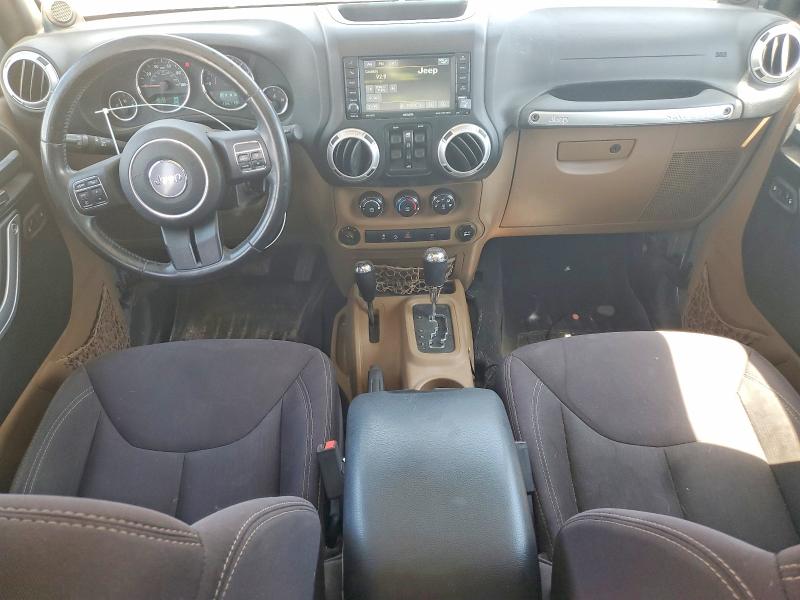 2014 Jeep Wrangler / VIN 1C4BJWEG1EL106199 COPART salvage auction — REAR END, Ks - Cert Of Title-Salvage, sold $5,700 on 2026-07-09 (photo 8)