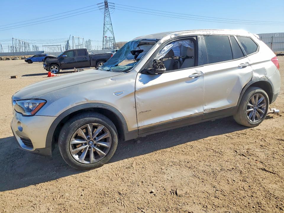 2015 BMW X3 VIN 5UXWX9C53F0D47916 COPART salvage auction — SIDE, Ca - Salvage Certificate, sold $1,700 on 2026-07-06 (photo 1)