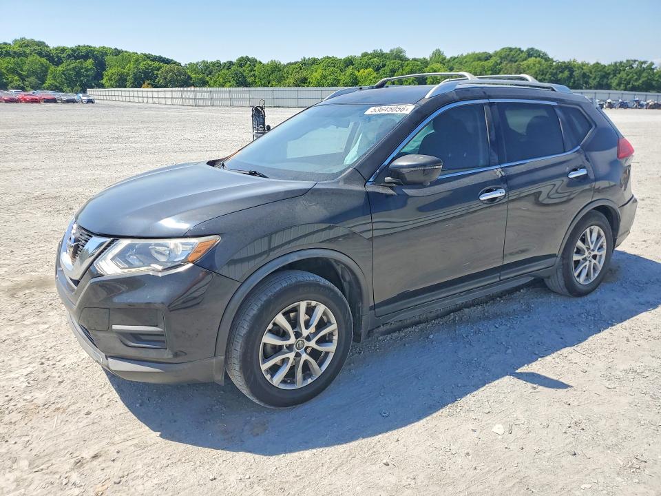 2017 Nissan Rogue VIN KNMAT2MT2HP501101 COPART salvage auction — REAR END, Nc - Salvage Certificate Of Title, sold $1,800 on 2026-07-15 (photo 1)