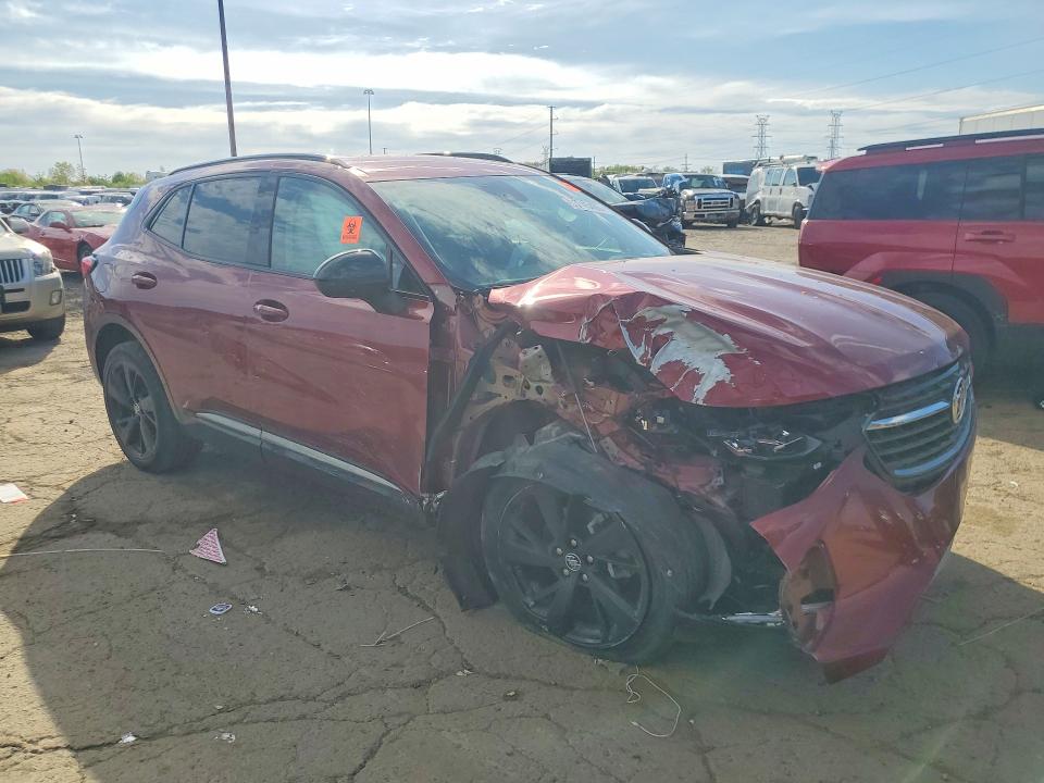 2022 Buick Envision VIN LRBFZNR41ND071757 COPART salvage auction — FRONT END, Mi - Scrap Certificate Of Title, sold $1,950 on 2026-07-17 (photo 4)