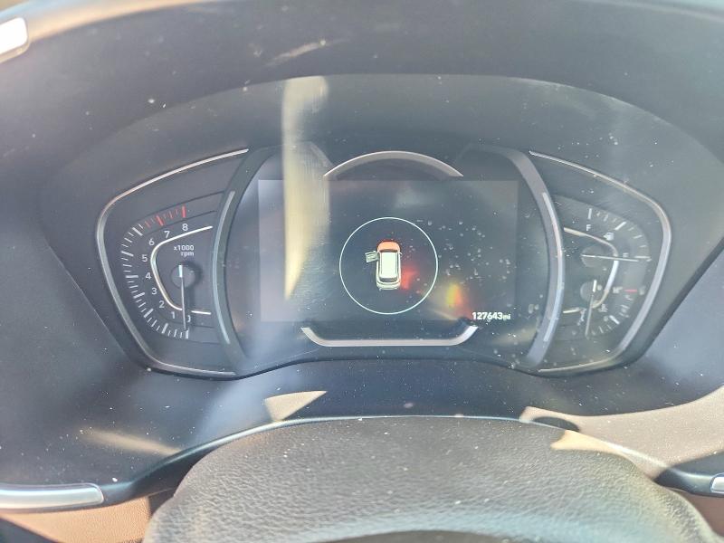 2020 Hyundai Santa fe VIN 5NMS33AD9LH206649 COPART salvage auction — FRONT END, Tn - Salvage Certificate, sold $2,650 on 2026-07-09 (photo 9)