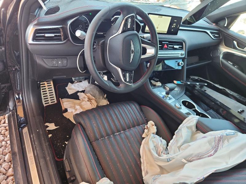 2026 Genesis G70 VIN KMTG44SE0TU160218 COPART salvage auction — ROLLOVER, Az - Cert Of Title - Salvage, sold $4,999 on 2026-07-25 (photo 8)