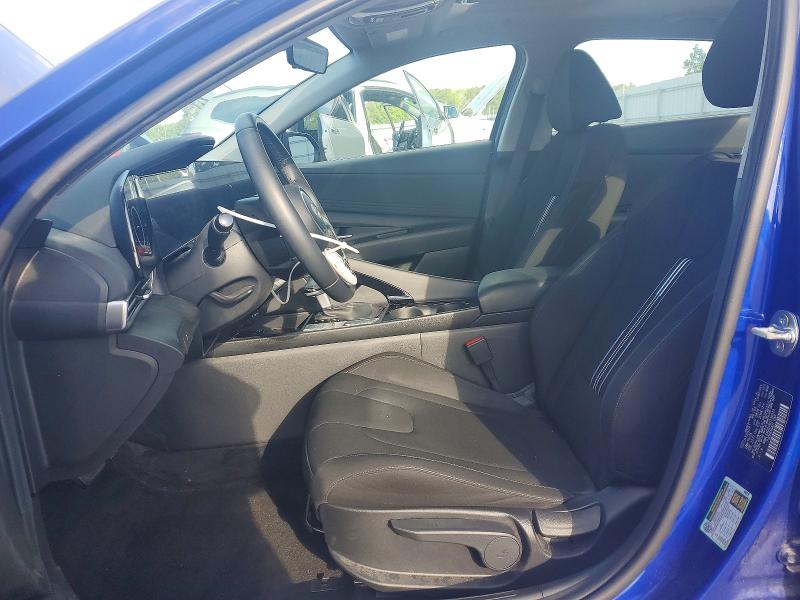 2024 Hyundai Elantra VIN KMHLS4DG1RU734525 COPART salvage auction — REAR END, NC - SALVAGE CERTIFICATE OF TITLE, sold $2,600 on 2026-07-28 (photo 7)
