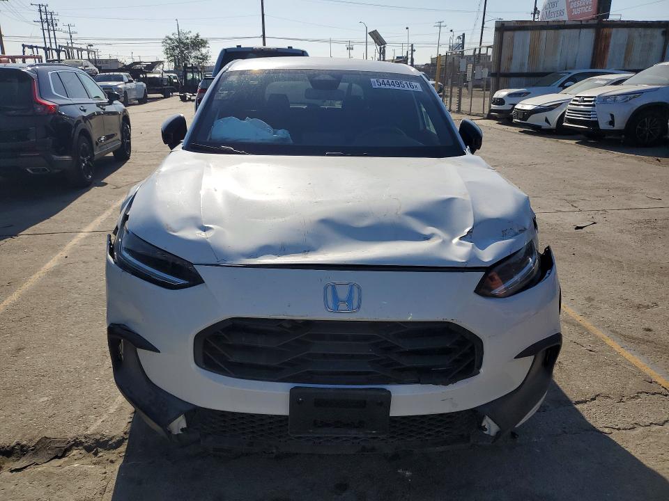 2025 Honda Hr-v VIN 3CZRZ2H54SM708190 COPART salvage auction — FRONT END, Ca - Dlr/Dis/Exp Only Salvage Title, sold $10,400 on 2026-07-29 (photo 5)