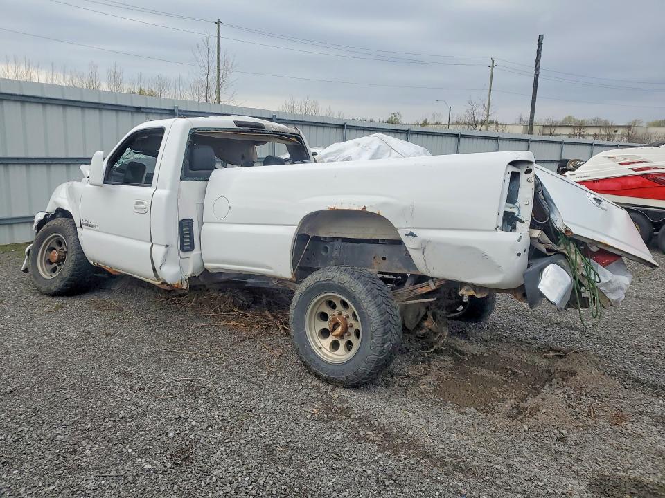 2003 Chevrolet Silverado VIN 1GCHK24133E270858 COPART salvage auction — ALL OVER, On - Permit Irrepairable, sold $225 on 2026-07-02 (photo 2)