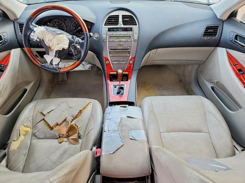 2008 Lexus ES VIN JTHBJ46G382194085 COPART salvage auction — REAR END, Tx - Salvage Vehicle Title, sold $1,100 on 2026-07-06 (photo 8)