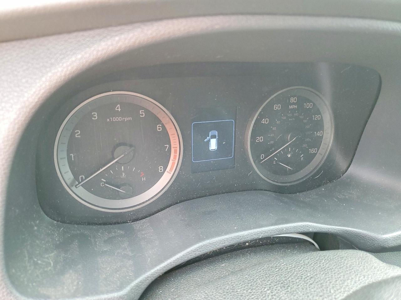 2016 Hyundai Tucson VIN KM8J33A49GU114253 COPART salvage auction — Front End, TX - SALVAGE VEHICLE TITLE, sold $1,650 on 2026-07-09 (photo 9)