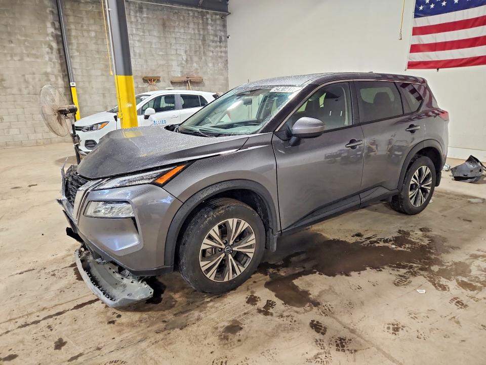 2023 Nissan Rogue VIN JN8BT3BB2PW197216 COPART salvage auction — FRONT END, PA - CERTIFICATE OF SALVAGE, sold $5,200 on 2026-07-06 (photo 1)