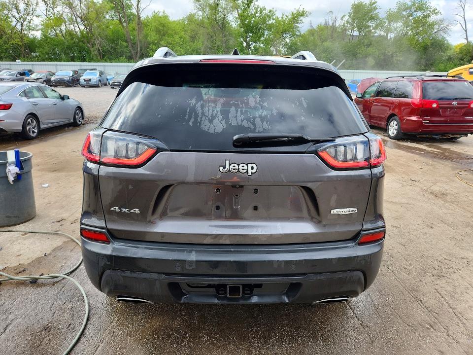 2021 Jeep Cherokee VIN 1C4PJMMN5MD172192 COPART salvage auction — FRONT END, MI - CERTIFICATE OF TITLE, sold $1,850 on 2026-07-09 (photo 6)