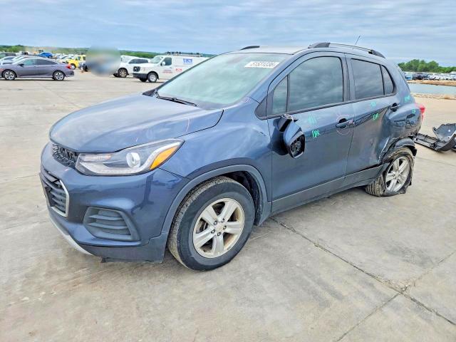 2021 Chevrolet Trax VIN KL7CJLSBXMB314885 COPART salvage auction — SIDE, Tx - Salvage Vehicle Title, sold $1,350 on 2026-07-20 (photo 1)