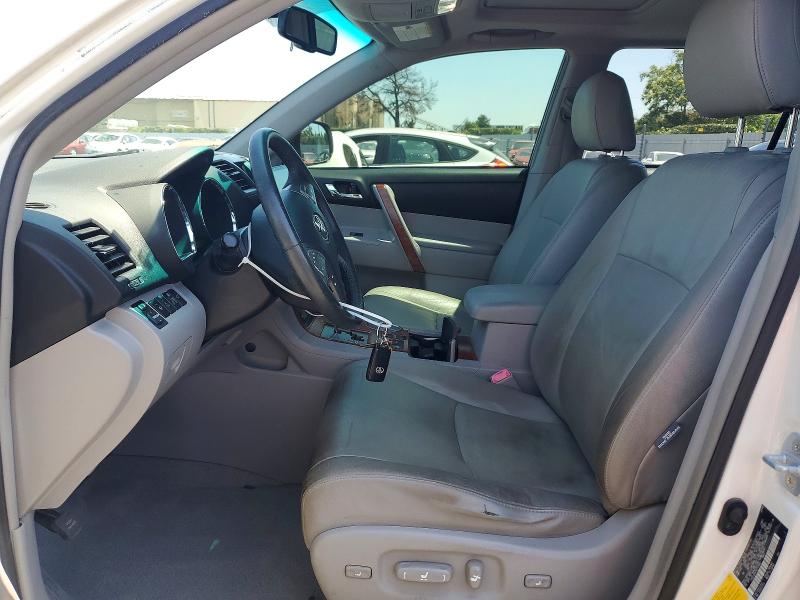 2008 Toyota Highlander VIN JTEES42A782105661 COPART salvage auction — FRONT END, CA - SALVAGE CERTIFICATE, sold $100 on 2026-07-21 (photo 7)