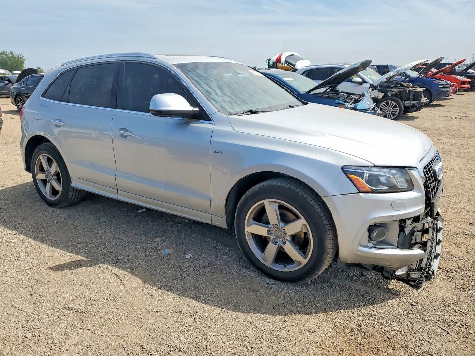 2012 Audi Q5 VIN WA1DKAFP4CA086315 COPART salvage auction — FRONT END, Il - Salvage Certificate, sold $1,300 on 2026-07-07 (photo 4)