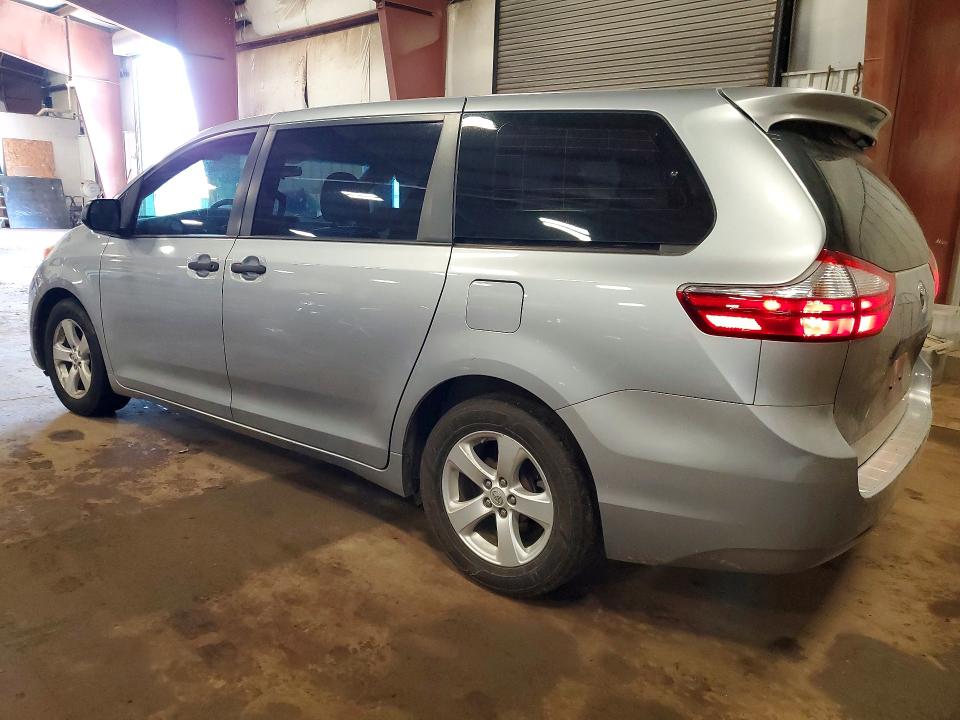 2015 Toyota Sienna VIN 5TDZK3DC1FS529986 COPART salvage auction — SIDE, Mi - Cert Of Title-Salvage Vehicle, sold $3,050 on 2026-07-31 (photo 2)