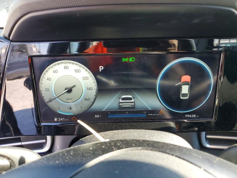 2021 Hyundai Elantra VIN KMHLS4AG0MU189141 COPART salvage auction — REAR END, Ga - Cert Of Title-Salvage, sold $2,450 on 2026-07-23 (photo 9)