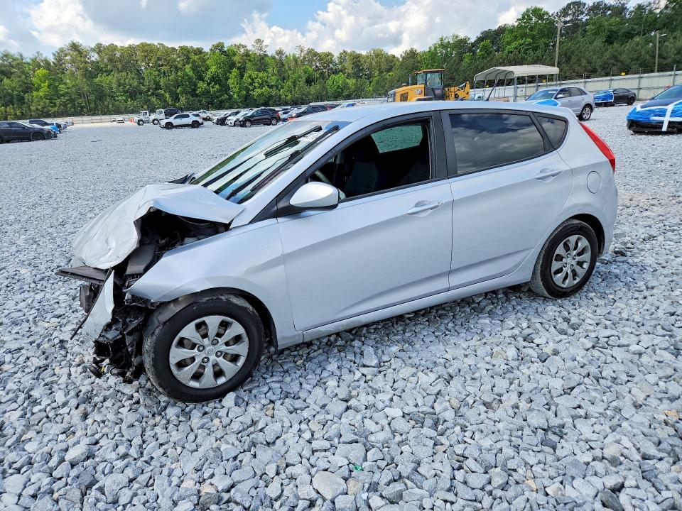 2016 Hyundai VIN KMHCT5AE3GU287117 COPART salvage auction — FRONT END, Ga - Cert Of Title-Salvage, sold $400 on 2026-07-16 (photo 1)