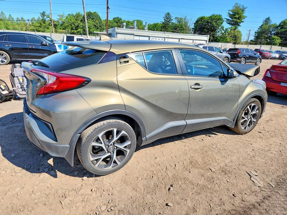 2021 Toyota C-hr VIN NMTKHMBX5MR124222 COPART salvage auction — FRONT END, Pa - Certificate Of Salvage, sold $8,000 on 2026-07-06 (photo 3)