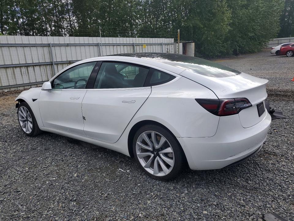 2020 Tesla VIN 5YJ3E1EAXLF709112 COPART salvage auction — FRONT END, Salvage Title, sold $60 on 2026-07-27 (photo 2)