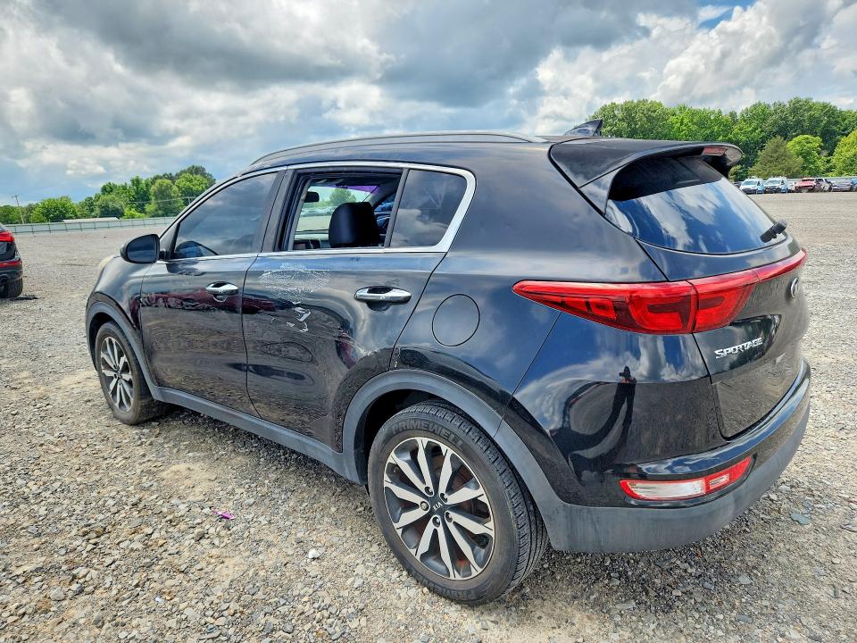 2017 Kia Sportage VIN KNDPN3AC2H7051268 COPART salvage auction — NORMAL WEAR, Mi - Certificate Of Title, sold $2,550 on 2026-07-06 (photo 2)