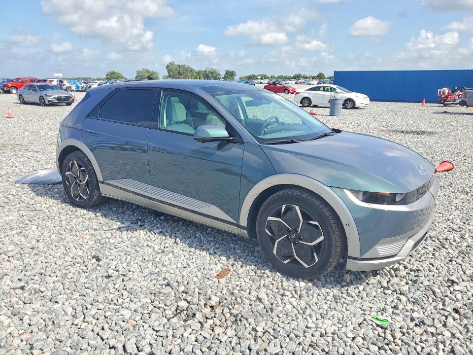 2024 Hyundai Ioniq VIN KM8KR4DE2RU309546 COPART salvage auction — SIDE, Fl - Cert Of Title Slvg Rebuildable, sold $19,800 on 2026-07-14 (photo 4)