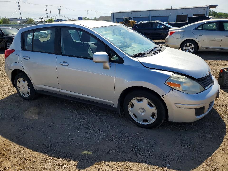 2009 Nissan Versa VIN 3N1BC13E59L361546 COPART salvage auction — HAIL, Il - Salvage Certificate, sold $375 on 2026-07-03 (photo 4)