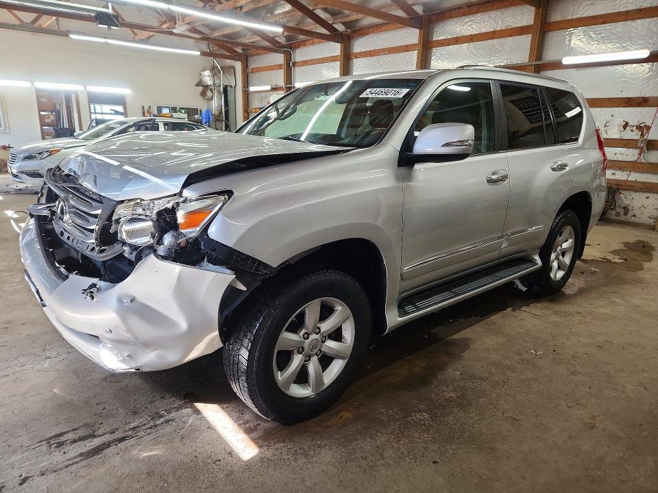2012 Lexus Gx VIN JTJBM7FX2C5049389 COPART salvage auction — FRONT END, Il - Salvage Certificate, sold $7,600 on 2026-07-06 (photo 1)
