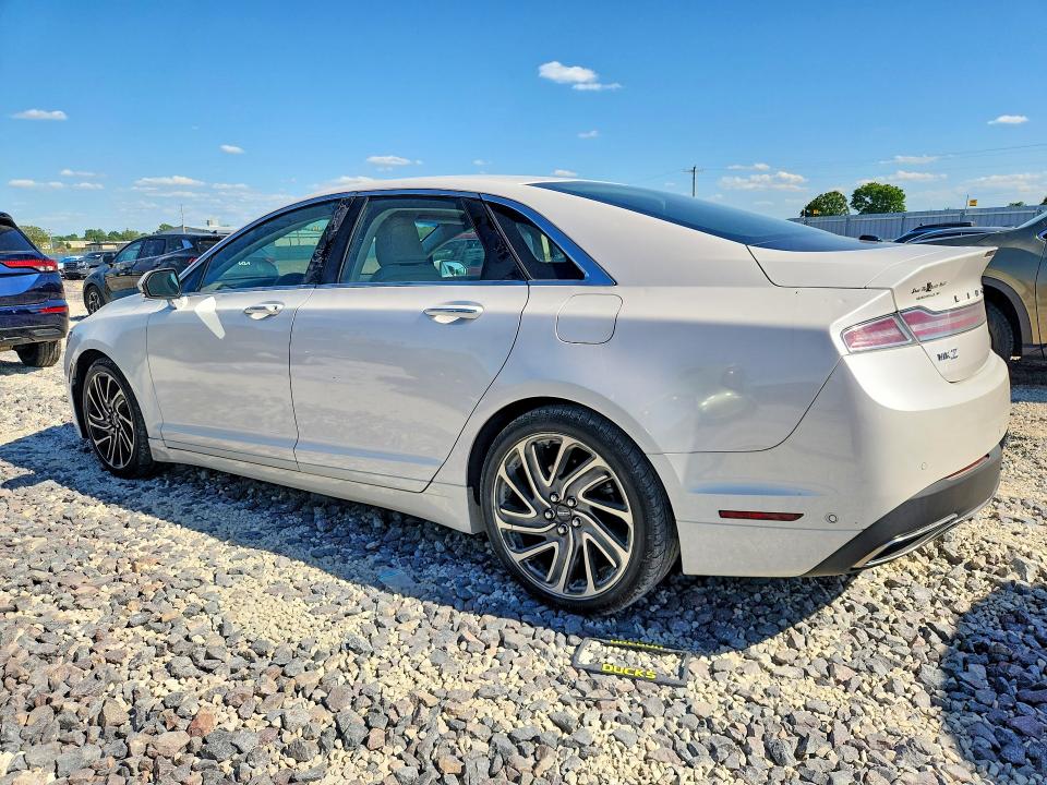 2020 Lincoln Mkz VIN 3LN6L5F91LR611059 COPART salvage auction — HAIL, Mo - Certificate Of Title, sold $7,600 on 2026-07-06 (photo 2)
