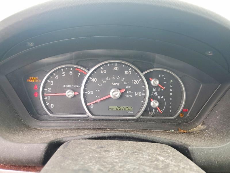 2009 Mitsubishi Galant VIN 4A3AB36F59E016395 COPART salvage auction — SIDE, Il - Salvage Certificate, sold $275 on 2026-07-07 (photo 9)