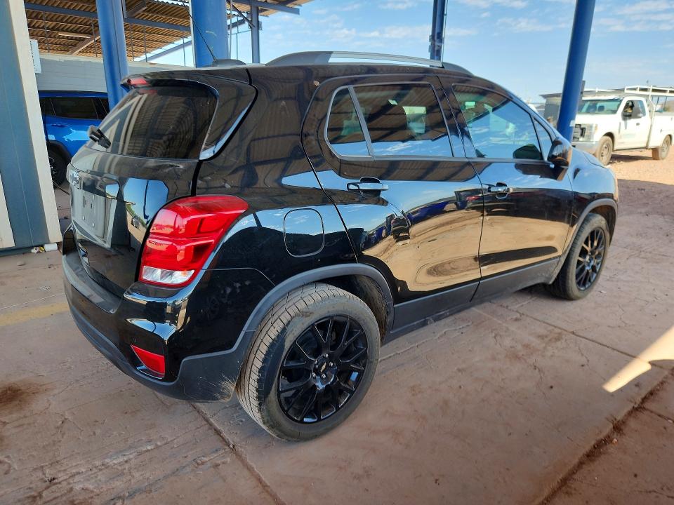 2021 Chevrolet Trax VIN KL7CJLSB8MB336027 COPART salvage auction — SIDE, Az - Cert Of Title - Salvage, sold $2,250 on 2026-07-02 (photo 3)