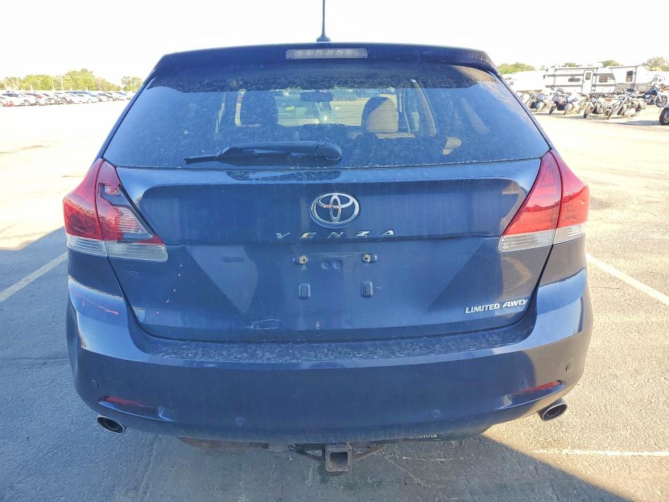 2015 Toyota Venza VIN 4T3BK3BB2FU119031 COPART salvage auction — FRONT END, Id - Salvage Certificate Of Title, sold $4,800 on 2026-07-09 (photo 6)