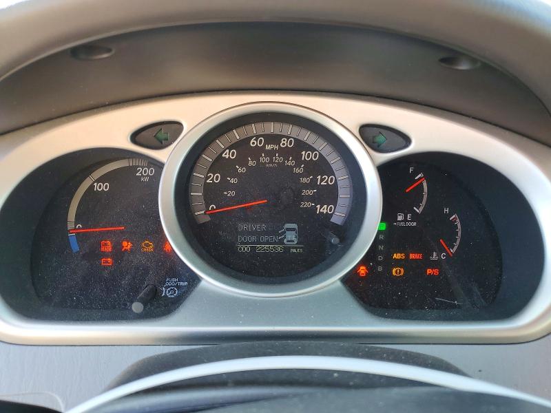 2006 Toyota Highlander VIN JTEEW21A860029290 COPART salvage auction — FRONT END, Nc - Salvage Certificate Of Title, sold $1,100 on 2026-07-06 (photo 9)