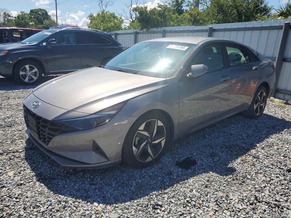 2023 Hyundai Elantra VIN KMHLS4AG0PU501298 COPART salvage auction — FRONT END, Fl - Certificate Of Destruction, sold $6,700 on 2026-07-17 (photo 1)