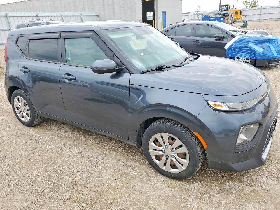 2020 Kia Soul VIN KNDJ23AU3L7090452 COPART salvage auction — HAIL, Ia - Cert Of Title-Salvage Title, sold $3,650 on 2026-07-08 (photo 4)