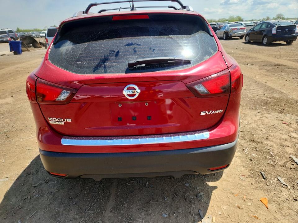 2018 Nissan Rogue VIN JN1BJ1CRXJW208006 COPART salvage auction — SIDE, Il - Salvage Certificate, sold $1,750 on 2026-07-02 (photo 6)
