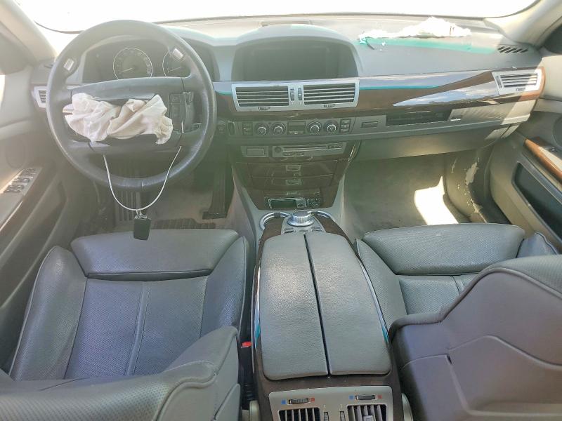 2007 BMW 7er VIN WBAHN83577DT71635 COPART salvage auction — MECHANICAL, NC - SALVAGE CERTIFICATE OF TITLE, sold $200 on 2026-07-22 (photo 8)